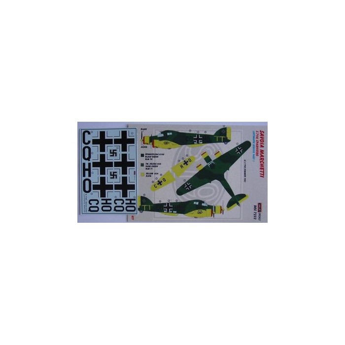 S.79T Sparviero I.(Luftwaffe Service) - 1/72 decals