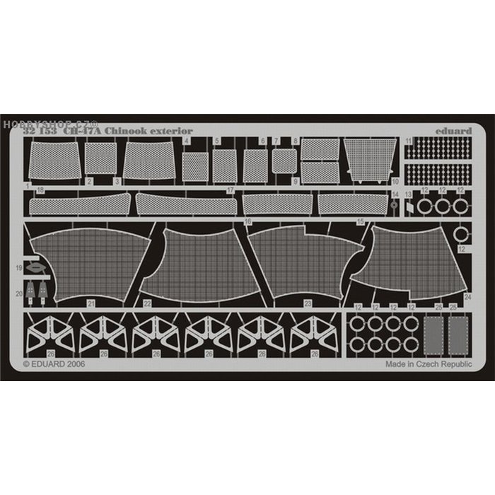 CH-47A exterior - 1/35 PE set