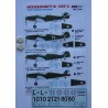 Bf 109E-3A (Royal Yugoslav AF) - 1/72 decals