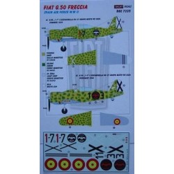 Fiat G.50 FRECCIA Spain - 1/72 decals