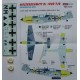 Decals Bf 109E-7/B (Escuadrilla Azul) - 1/72 decals