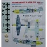 Decals Bf 109E-7/B (Escuadrilla Azul) - 1/72 decals