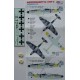 Decals Bf 109F-4 (Escuadrilla Azul) - 1/72 decals