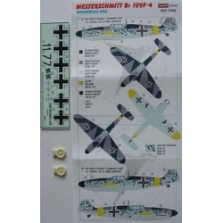 Bf 109F-4 Escuadrilla Azul - 1/72 decals