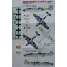 Decals Bf 109F-4 (Escuadrilla Azul) - 1/72 decals