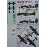 Decals Fw 190A-3 (Escuadrilla Azul) - 1/72 decals