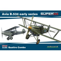 Avia B.534 early Quattro Combo - 1/144 kit