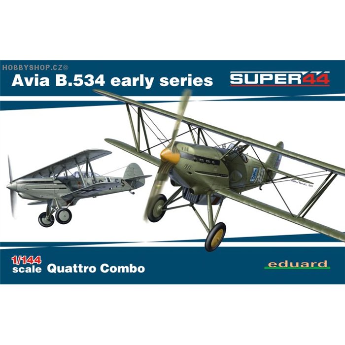 Avia B.534 early Quattro Combo - 1/144 kit