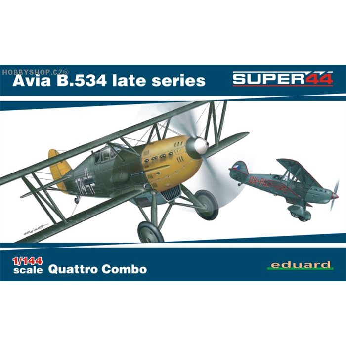 Avia B.534 late Quattro Combo - 1/144 kit