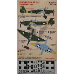 Junker Ju 87D-5 Hungary - 1/72 decals