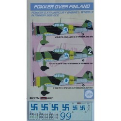 Fokker over Finland part I. - 1/72 decals