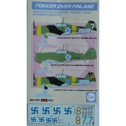 Fokker over Finland part II. - 1/72 decals