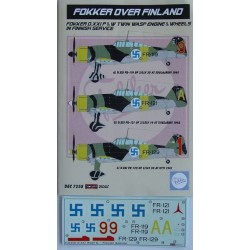 Fokker over Finland part III. - 1/72 decals