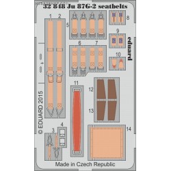 Ju 87G-2 seatbeltsLimited - 1/32 PE set