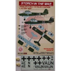 Fi 156 C-1 over Poland part II. - 1/72 decals