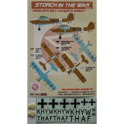 Fi 156 C-3 over North Africa part I. - 1/72 decals