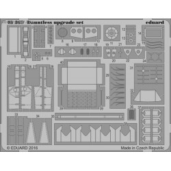 Dauntless upgrade set - 1/48 PE set