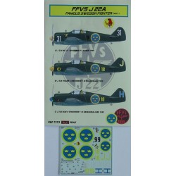 FFVS J 22A - 1/72 decals