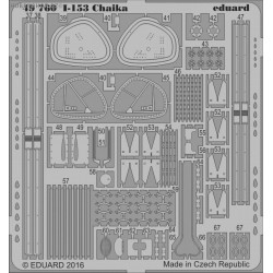 I-153 ChaikaLimited - 1/48 PE set