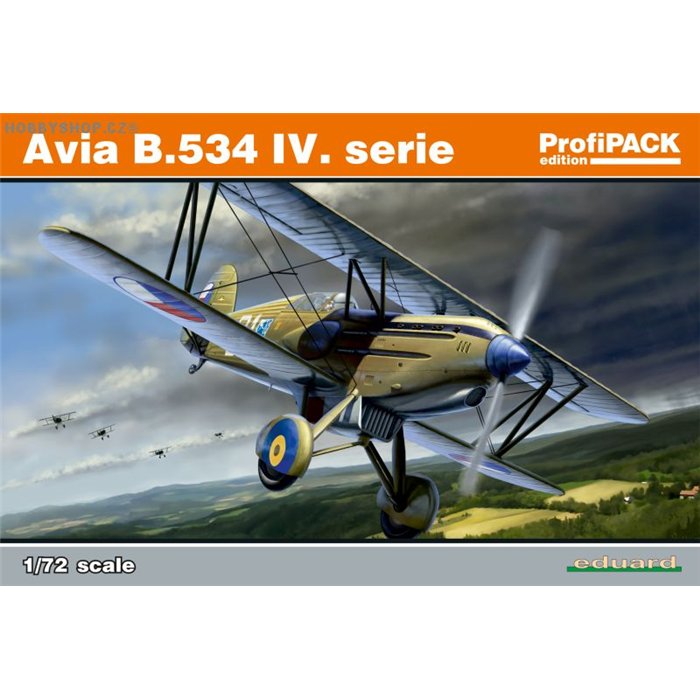 Avia B.534 IV.série ProfiPACK - 1/72 kit