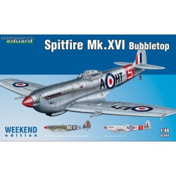 Spitfire Mk.XVI Bubbletop  Weekend - 1/48 kit