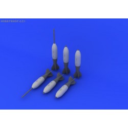M117 bombs early - 1/72 update set