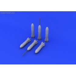 M117 bombs late  - 1/72 detail set