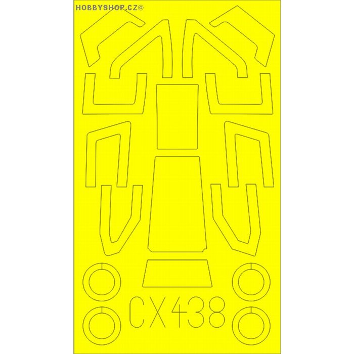 AH-64D Block II - 1/72 mask