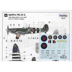 Spitfire Mk.IX Beer Barrel - 1/72 decal