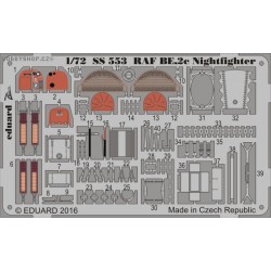 RAF BE.2c Nightfighter - 1/72 PE set