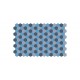 Marine lozenge - blue hexagons - 1/144 decal