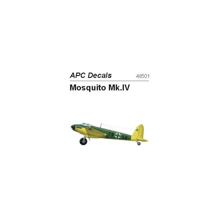 Captured Mosquito Mk.IV - 1/48 decal