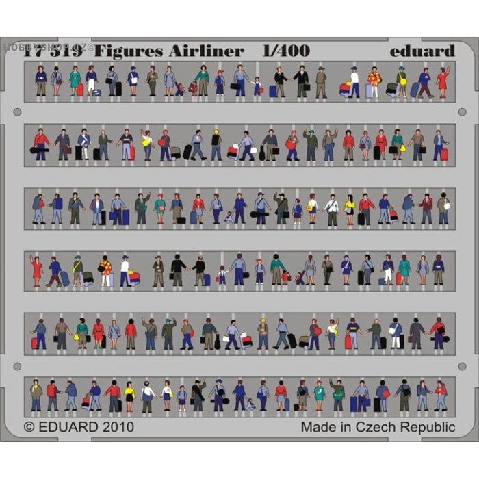 Figures Airliner - Painted 1/400 PE set