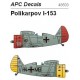 Captured Polikarpov I-153 - 1/48 decal