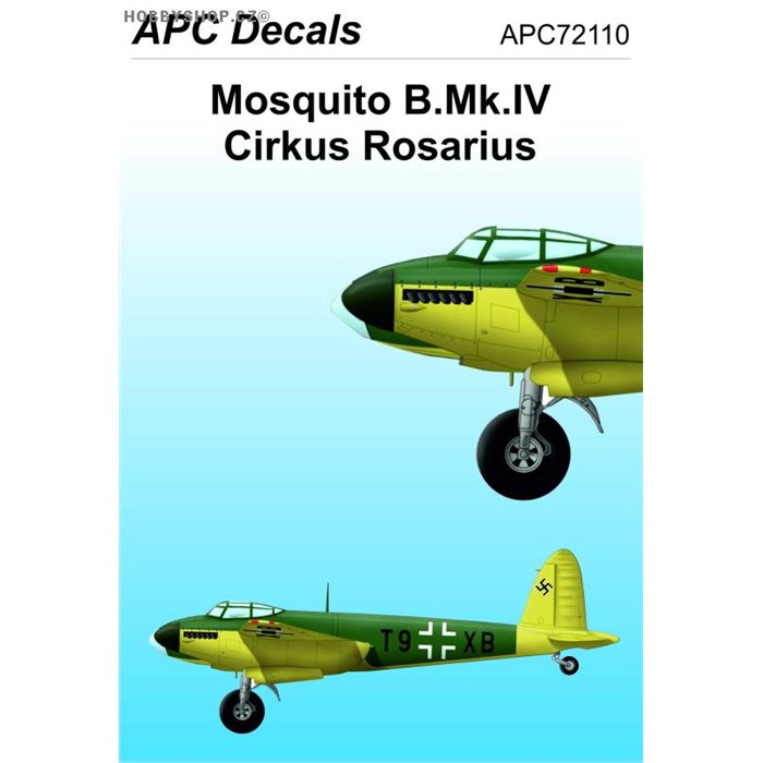 Captured Mosquito Mk.IV - 1/72 decal