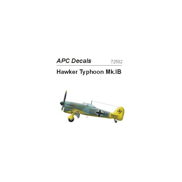 Captured Hawker Typhoon Mk.Ib - 1/72 decal