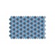 Marine lozenge - blue hexagons - 1/72 decal