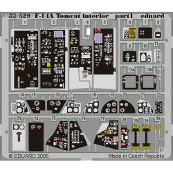 F-14A interiorLimited - 1/32 PE set