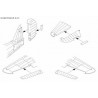 P-40E/M/N control surfaces set - 1/72 set