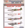 Bf 109G Wilde Sau JG 300 - 1/72 decal