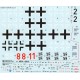 Bf 109G Wilde Sau JG 300 - 1/72 decal