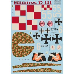 Albatros D.III Oeffag - 1/48 decal