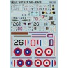 SPAD VII-XVII - 1/72 decal