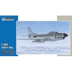 F-86K Sabre Dog Dutch, Italian, Norwegian - 1/48 kit