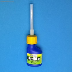 Glue with needle aplicator
