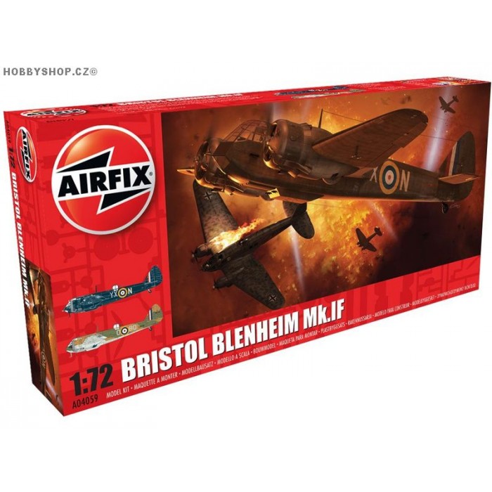 Bristol Blenheim Mk.IF - 1/72 kit