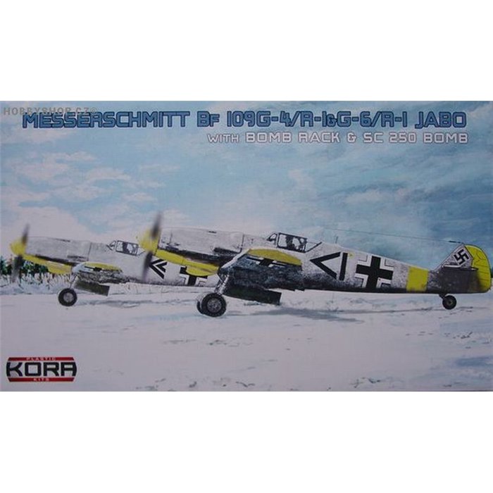 Messerschmitt Bf-109G-4/R-1 & G-6/R-1 JABO - 1/72 kit