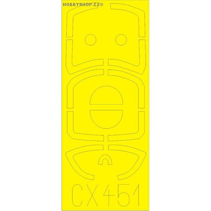 L-29 Delfin - 1/72 mask