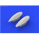 Bf 109G external fuel tanks - 1/48 update set