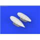Bf 109G external fuel tanks - 1/48 update set